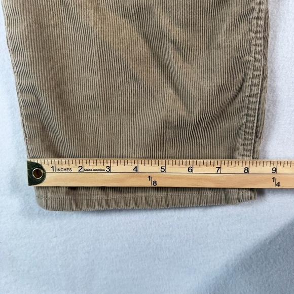 Levis Jeans Mens 36 Tan Corduroy Straight Mid Rise - Picture 10 of 12